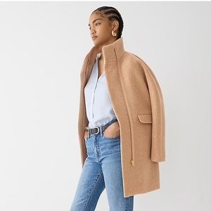 J crew cocoon coat